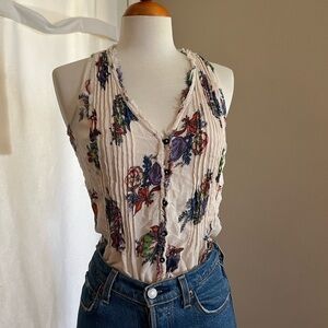Maeve Anthropologie Floral Top